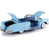 1958 Chevrolet Impala Convertible, Blue - Motormax Premium American 73267 - 1/24 Scale Diecast Model Car, unisex-children