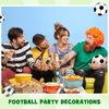 48 Pcs Soccer Keychains Soccer Stress Ball Soccer Party Favors Mini Stress Balls Pendant for School Carnival Reward Party Bag Gift Fillers Stress Relieve
