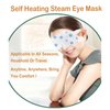 SHUWRWB Qiai Self-Heating Steam Eye Mask 10 Packs for Better Sleep&Eye SPA|Reduce Dark Circles & Puffiness|Relief Eye Fatigue Dry&Itchy Eyes|Reduce Wrinkles|Heated Eye Mask Portable for Personal Care