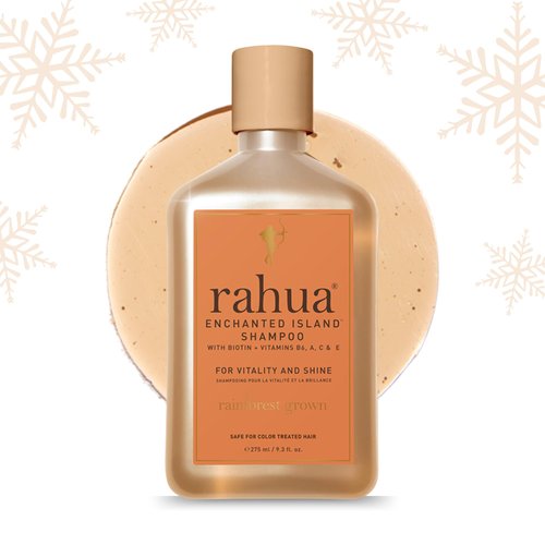 Rahua Enchanted Island Hair Shampoo with Biotin, 9.3 Fl Oz, Supports Strength, Hair Growth & Shine for All Hair Types, Vitamin C, E, A & B6, Coconut Guava Scent, Nourishing Hair Care for Men and Women