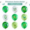 36 Pcs Dino Balloons Dinosaur Latex Balloons for Birthday Childrens Party 12 Inch Jungle Jurassic Dinosaur Themed Decoration for Kids Birthday Party Baby Shower Supplies(Cute Style)