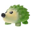 POPETPOP Squeaky Dog Toy Hedgehog - Interactive Latex Squeak Dog Bite Toy, Spiky Soft Rubber Puppy Teeth Clean Toy for Small Medium Dogs