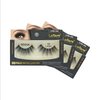 Laflare Silk Lashes 3D FAUX MINK Eyelashes, Light, Reusable, Handmade, Natural Looking, Professional Easy to Apply Eyelashes in a Knitted Style3-3 PACKS BUNDLE SPECIAL (3, SD24A)