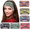 Yeshan Wide Headbands for Women Boho Knotted Non Slip Headbands Head Wraps Turbans Sport Yoga Workout Stretchy Hair bands,Pack of 6