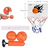 Cyfie Basketball Hoop Toddler, 2 Pack Kids Bathtub Bath Toys for Bathroom Bedroom, Suction Cup Basketball Hoop for Boys Girls (Mini Basketball Hoop)