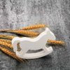 Wooden Rocking Horse, Home Decor Balance Ornaments Wood Balanced Horse Craft