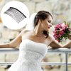 5 Pieces 20 Teeth Hair Clip Combs Metal Wire Hair Combs Wire Twist Bridal Wedding Veil Combs