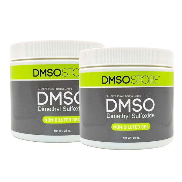DMSO Gel 2 lbs. Non-diluted 99.995% Low Odor Pharma Grade BPA Free Container