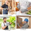 Chuarry 10 Pairs Cut Resistant Gloves Cutting Proof Gloves Level 5 Protection Kitchen Cuts Gloves for Shucking Fish (Gray,Medium)