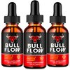 Bull Flow for Prostate Health Men Supplement Drops, Official Bull Flow All Natural Support Droppers - Maximum Strength for Daily Wellness, Advanced BullFlow Drops Health Reviews (3 Pack)