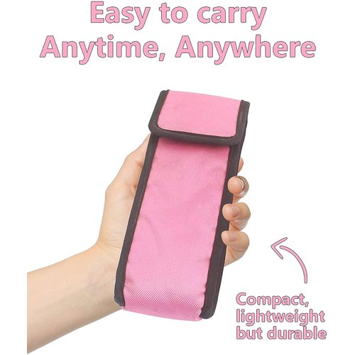 OdontoMed2011 'Mini Fiber Optic Otoscope Light Pink (Pocket Size) ENT Diagnostic Set + 1 Extra Free Bulb Quality Instruments