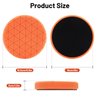 CHEGIF Buffing Polishing Pads, 7Pcs 6.5 Inch 165mm Face for 6Inch 150mm Backing Plate, Car Compound Buffing Sponge Pads and Woolen Pads Cutting Polishing Pad Kit for Car Polishing and Waxing