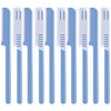 Women's Facial Razor Eyebrow Shaver Razor Brow Shaper Eyebrow Trimmer Dermaplaner Shaping Tool with Cover (Blue)