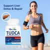 RimTuku 2500MG TUDCA Supplement - Bile Salts Liver Detox & Cleanse and Gallbladder Clease Health Formula Live Supplement 60 Capsules