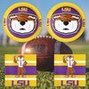 Havercamp LSU Tailgate Party Supplies (for 16 Guests). Features Mike the Tiger in 16 ea. LSU Paper Plates and Napkins. Officially Licensed by LSU!