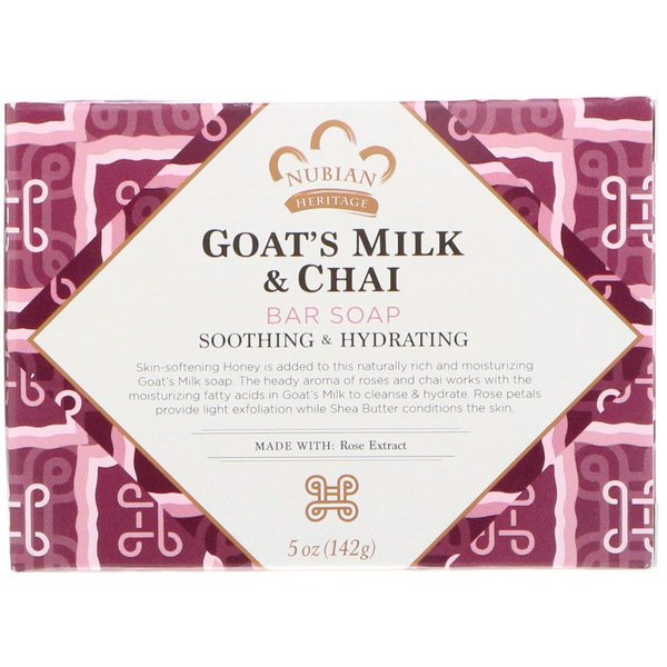 Nubian Heritage Soap Bar Goats Mlk Chai