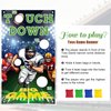 Football Game, Football Bean Bag Toss Game, Super Bowl Games Party Decorations, Football Party Games, Football Toss Across Game, Football Games for Kids Adults Outdoor Party Games Football Decorations