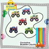 48Pcs Monster Truck Mini Bubble Wands for Kids Cars Party Favors 6 Cute Designs Cartoon Birthday Party Supplies Christmas Party Favors Toys Goodie Bag Stuffers.
