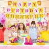 Refavor Softball Birthday Party Decorations - Softball Themed Happy Birthday Banner Softball Party Decorations Hanging Swirls Honeycomb Centerpieces Table Decor Sports Birthday Party Supplies