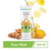 MAMAEARTH Vitamin C Face Wash for Skin Illumination | Gentle & Hydrating Dead Skin Exfoliator with Turmeric | Sulfate & Paraben Free | 3.38 Fl Oz (100ml)