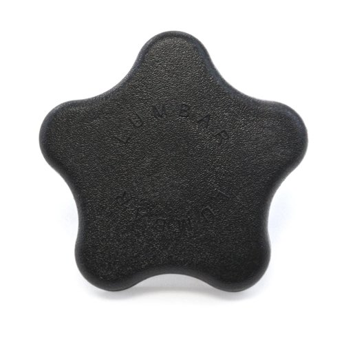 Red Hound Auto Lumbar Support Actuator Knob Compatible with Chevrolet GMC (Trailblazer & SSR 2002-2009, Colorado Canyon 2004-2012) Replacement Seat Back Adjust Ebony Black