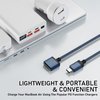 YBSGO 140W USB-C to Magnetic 3 Cable,2M/6.6FT Magnetic Charging Cable for MacBook Air 2024 M3 13/15inch,MacBook Air 2023/2022 M2,MacBook Pro 2023 M2 Max & Pro 14" 16",MacBook Pro 2021 M1 & Max 14" 16