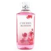 Bath & Body Works and Gift Set Bundle with Shower Gel Soap and Loofah Sponge Pouf - (Cherry Blossom)
