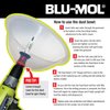 Disston E0215000 Blu-Mol RemGrit Hole Saw Accessories Silicone Dust Bowl, for Installing Recessed Lights and Works With All Hole Saws compatible with Fiberglass, Clear