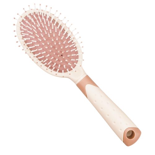 Air cushion massage hair comb, suitable for easily knotted hair, curly hair, straight hair, and various hair types. (pink)
