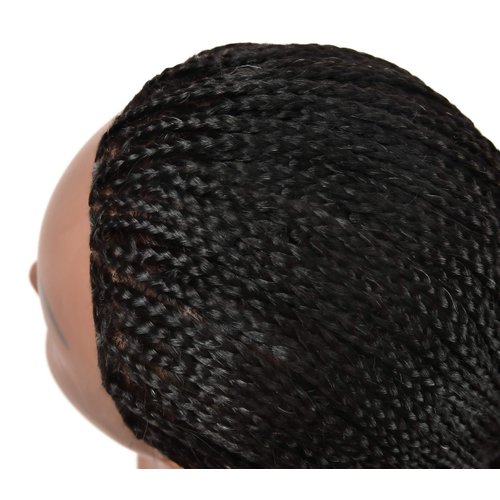 FUTAI Real 100% Human Hair Mannequin Head with Table Clamp Stand for Hairdresser Practice Braiding Styling Manikin Cosmetology Makeup Manican Doll Training Head Coloring Curling Cutting Updos Display