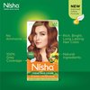 Nisha Cream Hair Color No Ammonia Cream Formula Fashion Highlights And Rich Bright Long-Lasting Colour Golden Brown (pack of 3)