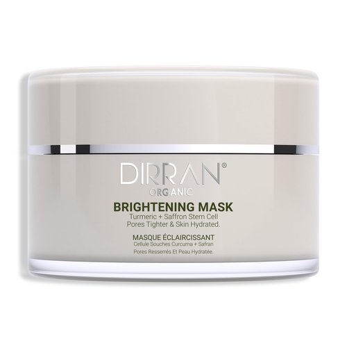 DIRRAN ORGANIC Brightening Mask Mineral Rich Invigorates Look Of Dull, Fatigued Skin To Restore A Healthy, Youthful Appearance Leave Pores Tighter And Skin Hydrated.