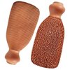 Natural Pumice Stone Made of Terra Cotta Remain 7+ Years | Ancient Indus Valley Foot Scrubber Callus Remover Skin Care Pedicure Tool for Cracked Heels & Dead Skin | Foot Exfoliator (+Organic Cocoa)