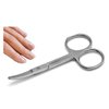 Baby Nail Scissors With Round Tip 4.5" Eyebrow, Dry Skin, Eyelash, Nose Hair For Men And Women Daily Use