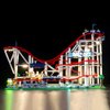 BRIKSMAX Led Lighting Kit for Roller Coaster - Compatible with Lego 10261 Building Blocks Model- Not Include The Lego Set