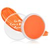 Go Ho Orange Face Paint Washable for Halloween Makeup,Creamy to Gel Water Based Orange Body Paint Full Coverage forCosplay SFX Costumes Festivals Makeup,25g