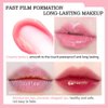 BINGBRUSH 3 Pcs Peach Strawberry Red Cherries Color Changing Lipstick Queen,Long Lasting Lip Care Moisturizer Lip Balm Korean Magic Lip Gloss Lip Tint Stain Makeup Lipstick Set