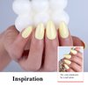 Imtiti Pastel Gel Nail Polish, 1 Pcs 0.5 Fl Oz Creme Light Yellow Gel Polish Soak Off LED UV Nail Gel Polish Neutral Spring Summer Easter Gel Nail Polish DIY Nail Art Starter Manicure Salon Gel Nail