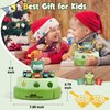 AINOI Frog Pop Out Catch Toys for Ages 3-13, Musical Rotate Bounce Catch Board Game Interactive Kids Toys, 3 Years Old Boys Girls Toy Gifts
