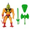 Masters of the Universe Origins Action Figure Reptilax Collectible, 5.5 Inch MOTU Tailed Snake Men Toy with 16 Posable Joints, 3 Weapons