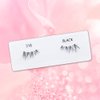 Ardell Accent Half Lashes 318 - Natural Cat Eye Lashes, Short Wispy False Eyelashes for Everyday Wear, Lightweight & Reusable, 4 Pack