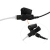 bestkong Walkie Talkie Earpiece for Motorola Radio CP200 CP200D PR400 GP88 GP300 P110 CP040 CT150 PRO1150 EP450 SP10 XTN500 2-Wire Covert Surveillance Acoustic Tube Headset PTT Mic