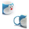 Coffee Milk Tea Ceramic Cup, Doraemon Cartoon Ceramic Cup, Faith Cup, Water Cup, Breakfast Cup, Tea Cup, Milk, Cola, Beer, Cool Drink Cup, Blue (A)