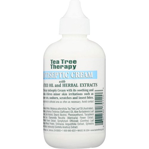 Tea Tree Therapy Pack of 2 x Antiseptic Cream - 4 fl oz2