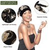 FADACHY Chemo Headwear for Women Headwear with Soft Silk Head Scarf,Floral Elastic Hair Scarf Cancer Cap Turbans Headwraps for Woman Ladies Hair Loss Summer