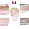 Isshin Beauty Wig Grip Cap Women Adjustable: Wig Gripper with Ear-Cutouts Natural Lace Edge - Gluless Non Slip-Off Band with Velcro No-Headache Comfortable Breathable (LightBrown)