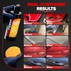 Carfidant Scratch and Swirl Remover - Car Scratch Remover for Scratches with Buffer Pad, Scratch Remover for Vehicles Repair Paint Any Color - Rubbing Compound for Cars