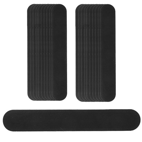 Collar Protector Sweat Pads Disposable Collar Absorbent Shirt Pad Neck Liner Pads Protector Prevent Sweat Stains[Black]