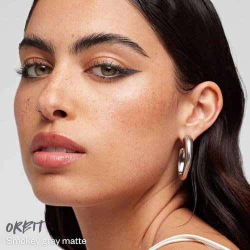 Kosas Soulgazer Intensifying Waterproof Gel Eyeliner - Orbit (smokey gray matte). Bonus Premium Korean Sheet Masque with Collagen