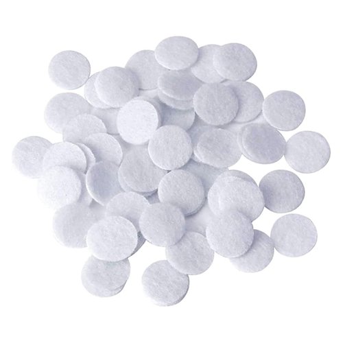 10mm Microdermabrasion Cotton Filters 500Pcs, Diamond Dermabrasion Filter Replacements, Facial Vacuum Filters for Microdermabrasion, Microdermabrasion Accessories for Suction Microdermabrasion Machine
